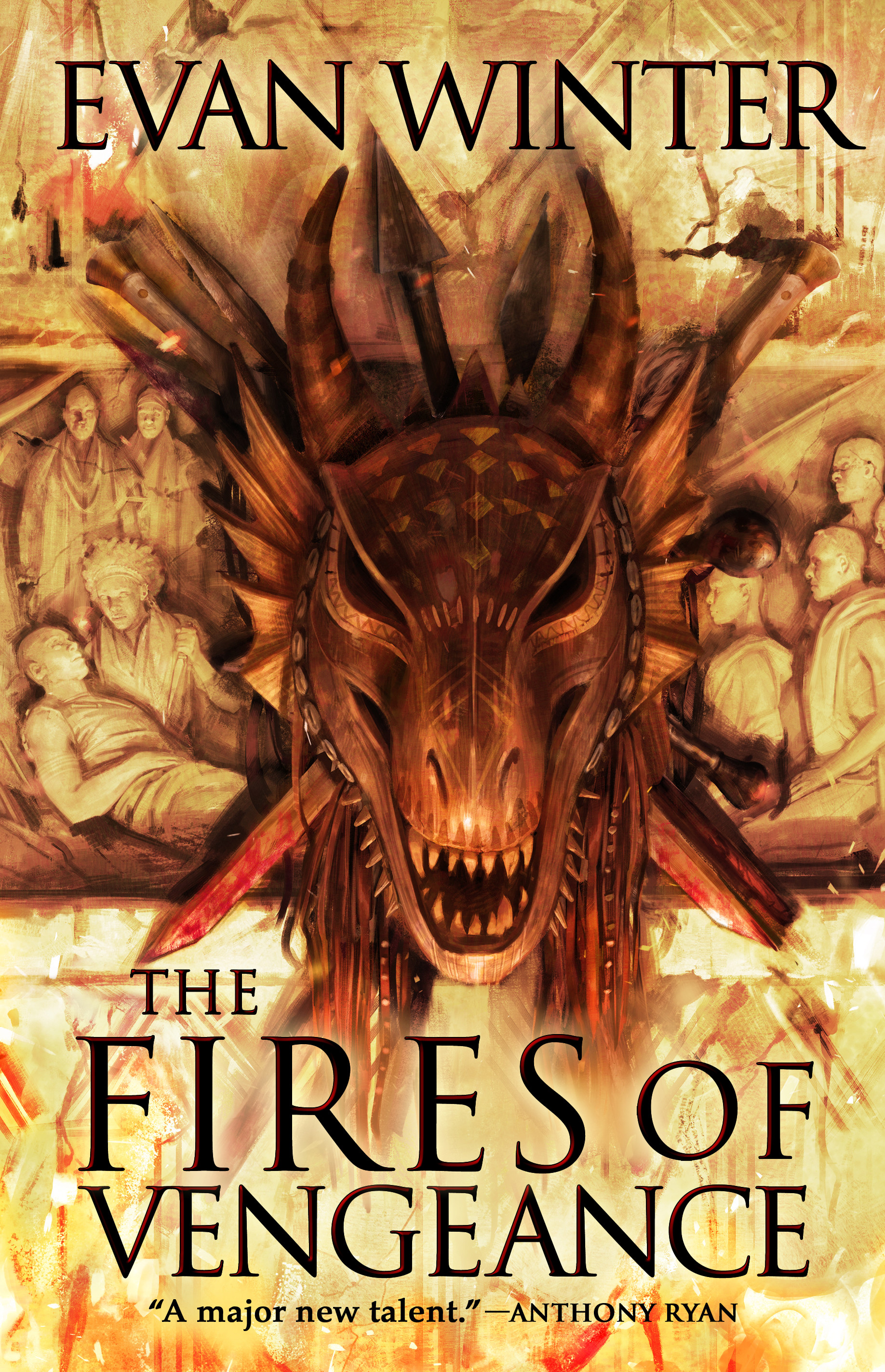 Winter, Evan - The Fires of Vengeance - BookCover