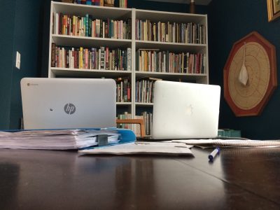 A photograph of Collusion Books office space