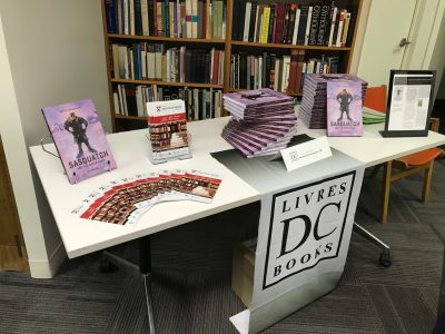 DC Books book display
