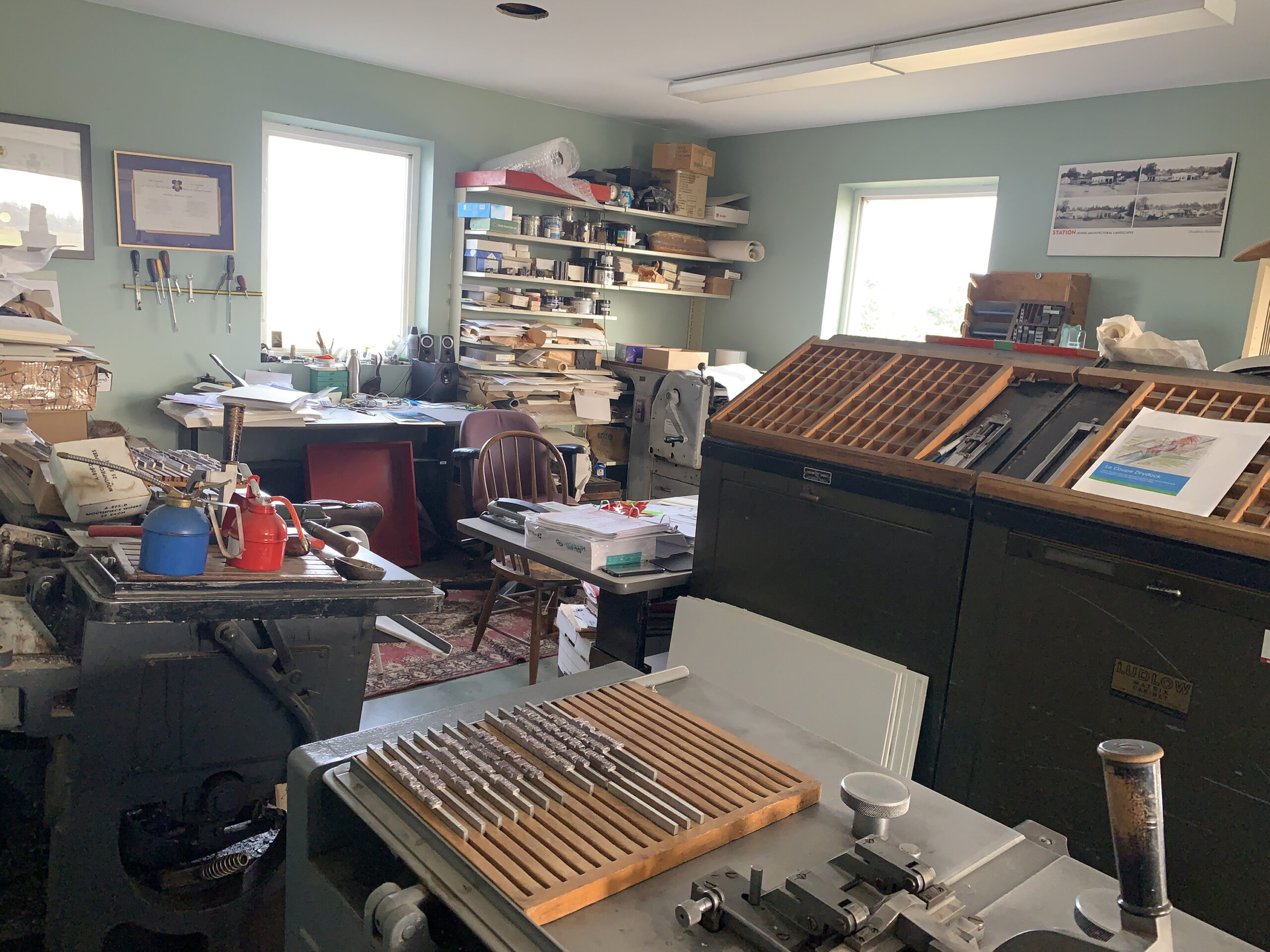 Anchorage Press studio