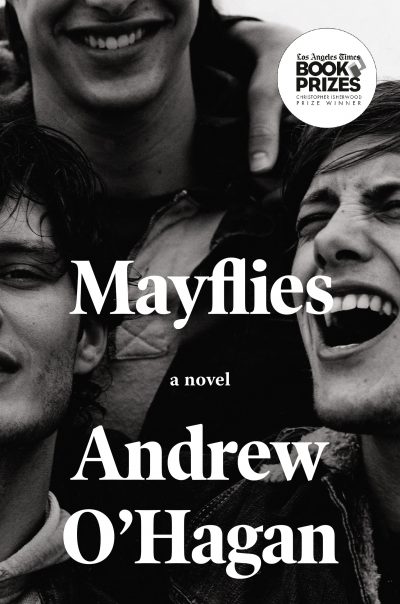 Andrew O'Hagan's Mayflies book cover