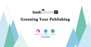 Book Summit 21: Greening Your Publishing banner