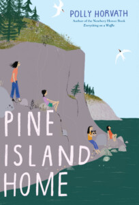 Pine Island Home by Polly Horvath book cover