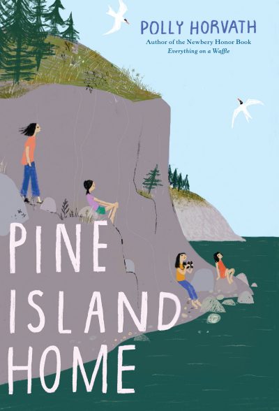 Pine Island Home by Polly Horvath book cover