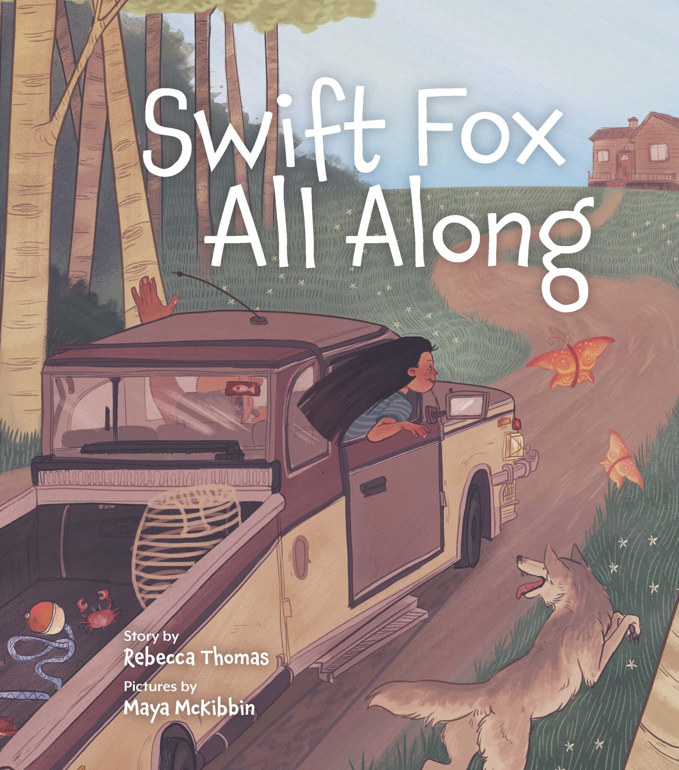 Swift Fox All Along by Rebecca Thomas book cover