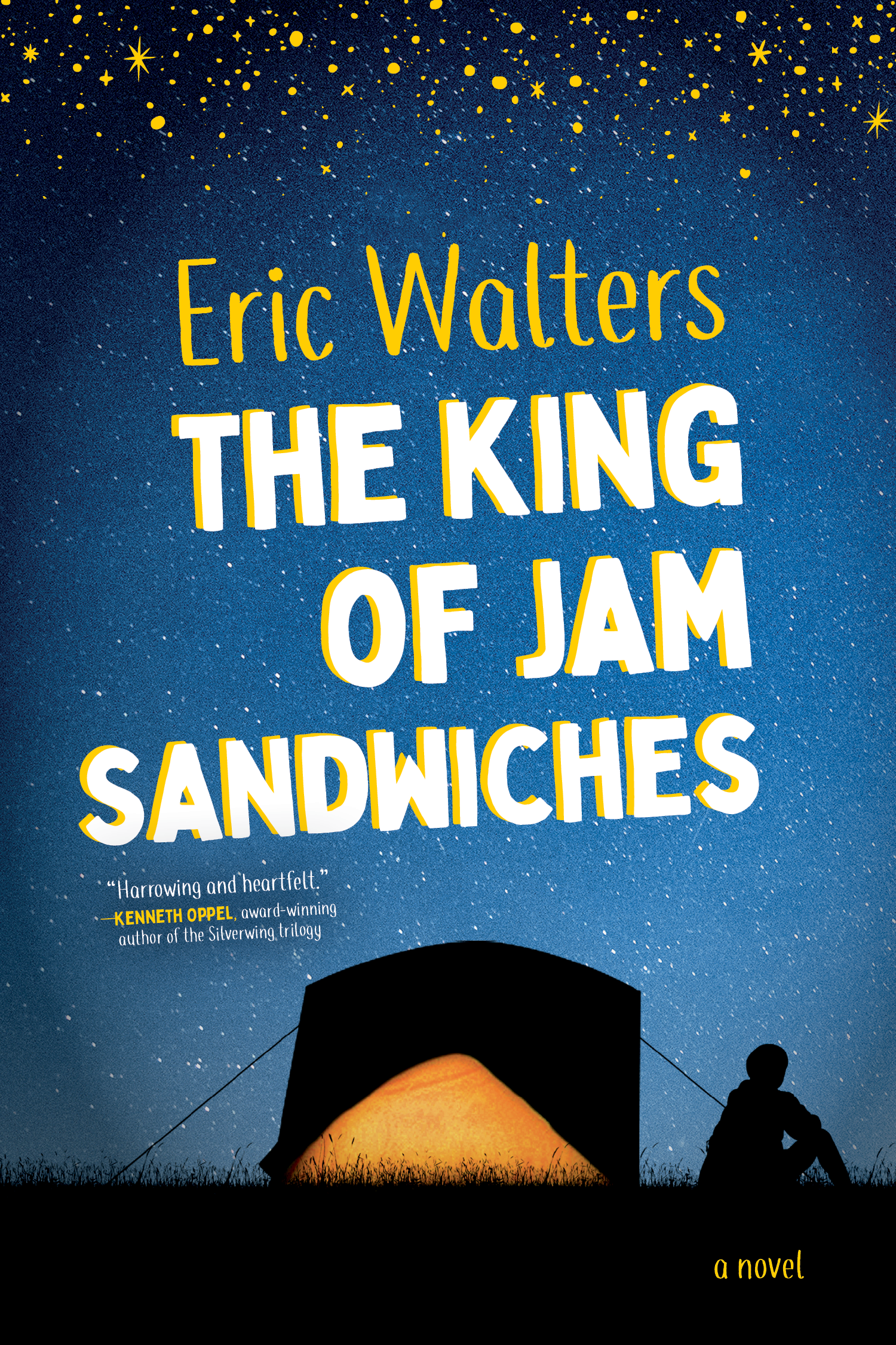 The King of Jam Sandwiches by Eric Walters book cover