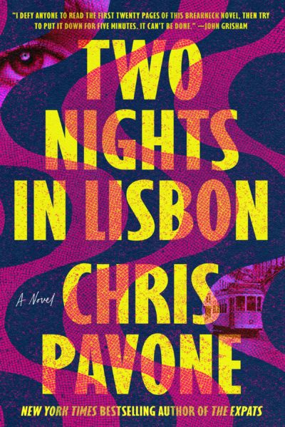 Chris Pavone's Two Nights in Lisbon book cover