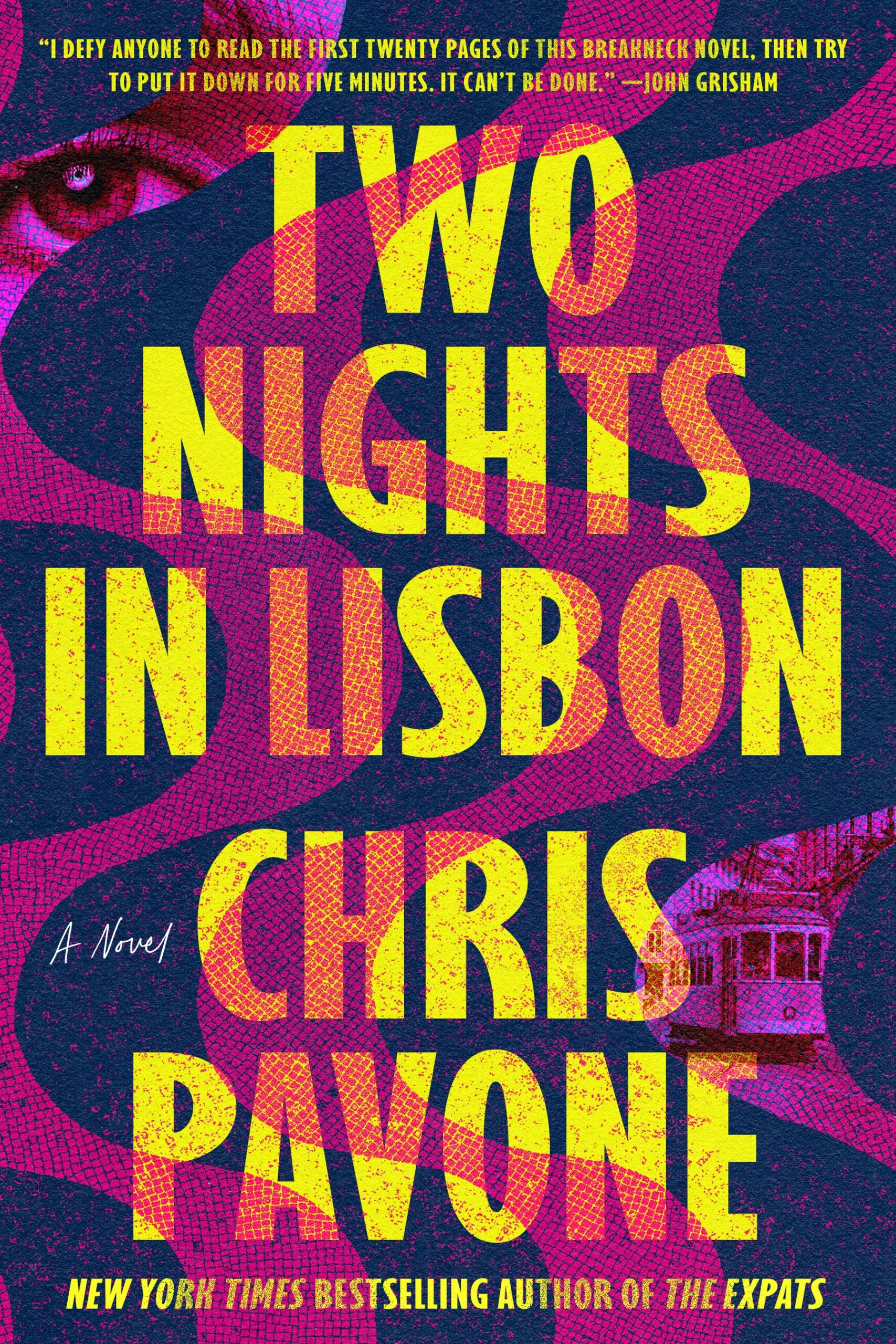 Chris Pavone's Two Nights in Lisbon book cover