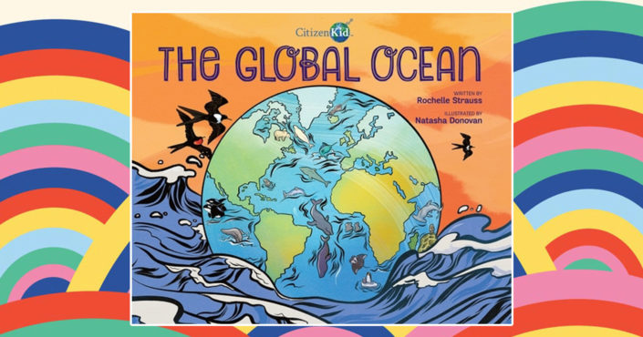 Natasha Donovan's book cover of The Global Ocean
