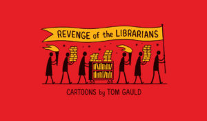 Tom Gauld's Revenge of the Librarians book cover