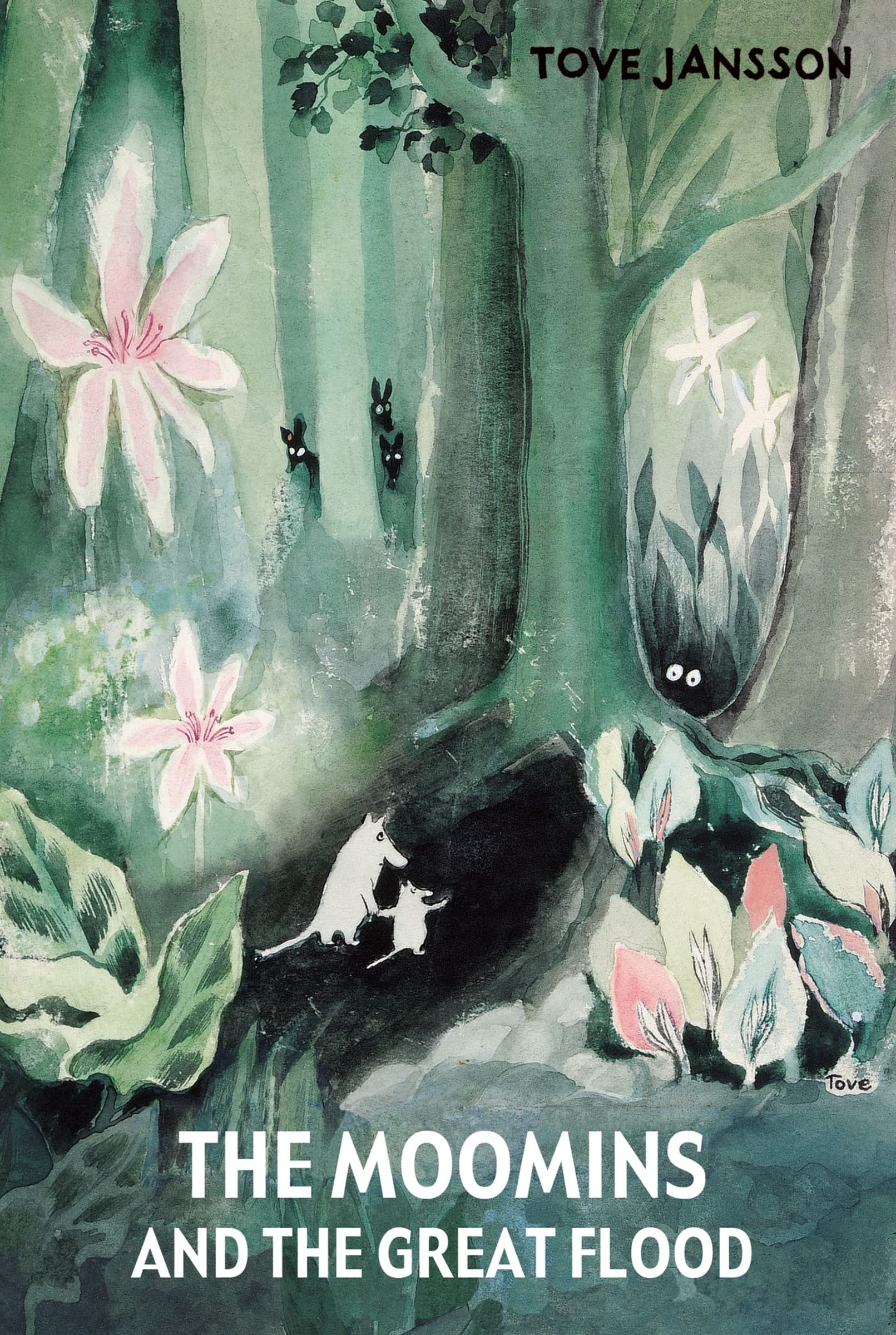 Trove Jansson's The Moomins and the Great Flood book cover