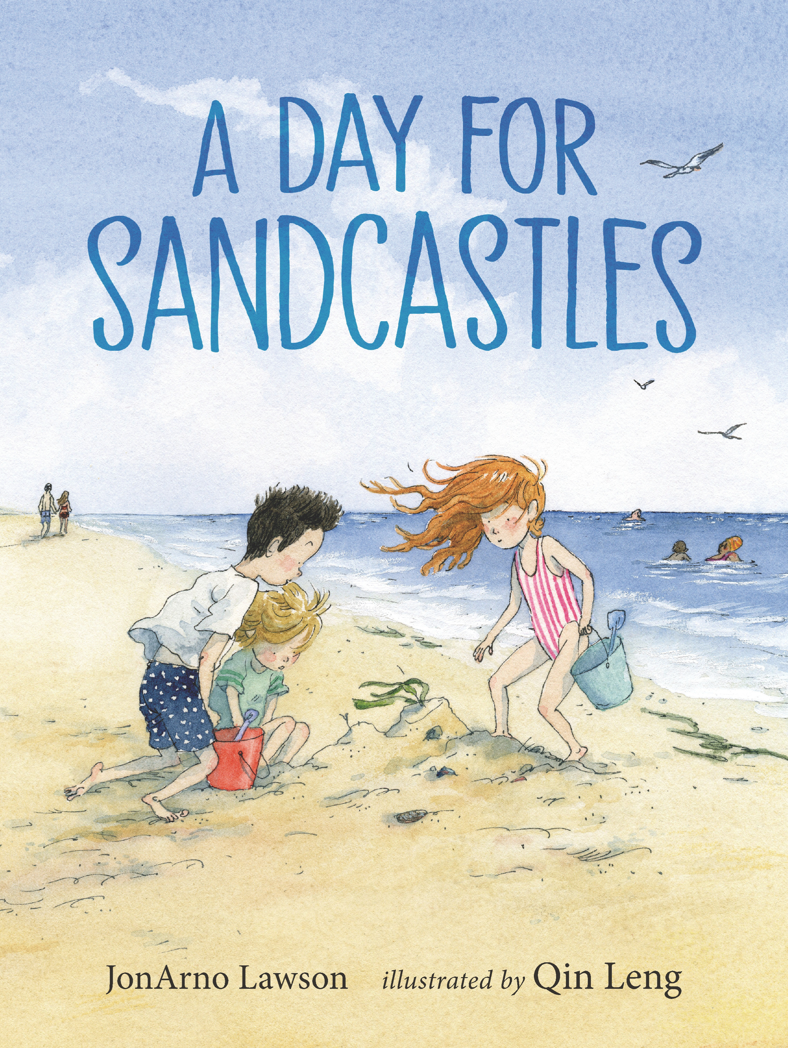 Jonarno Lawson and Qin Leng's A Day For Sandcastles book cover