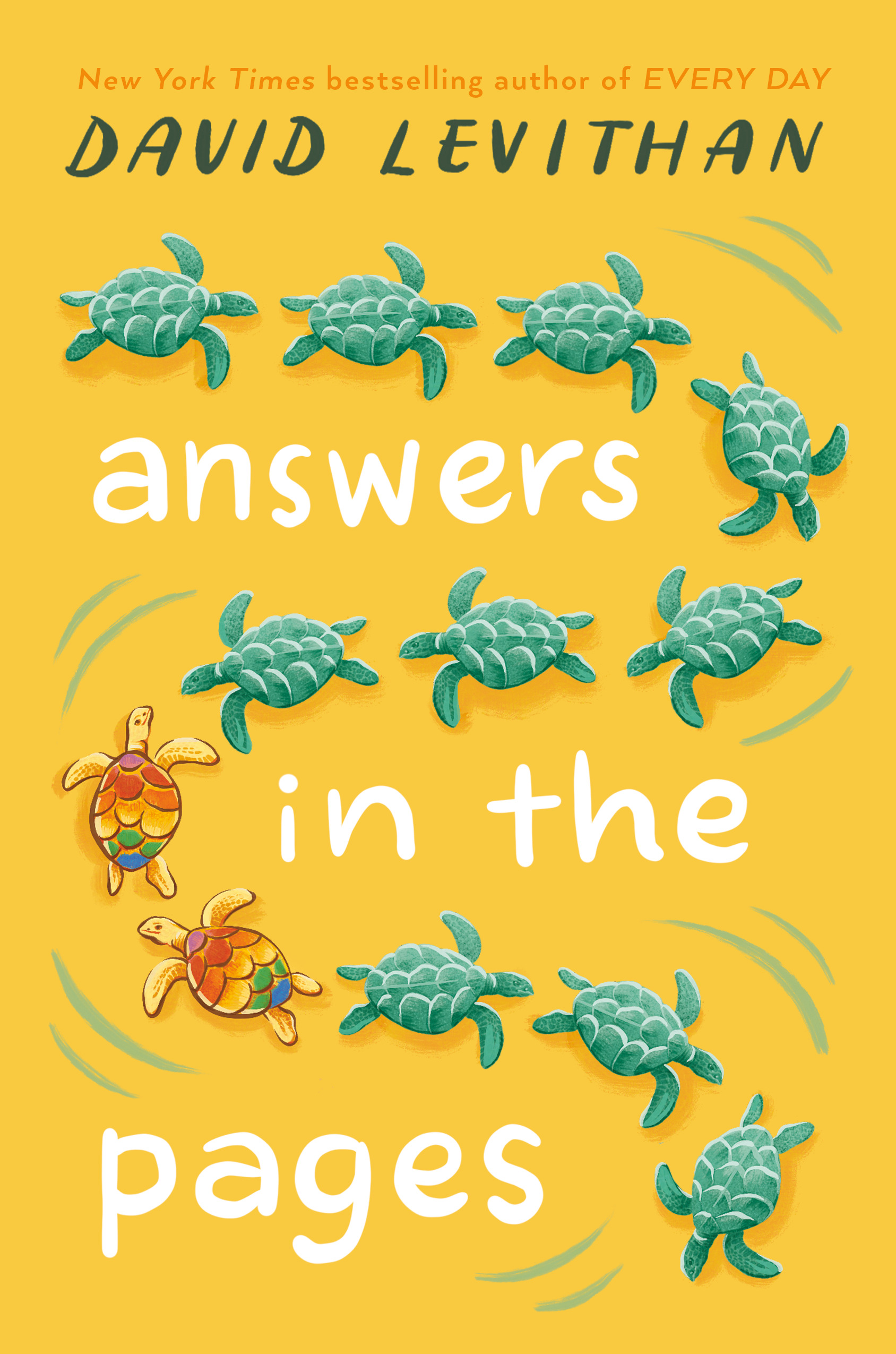 David Levithan's Answers in the Pages book cover