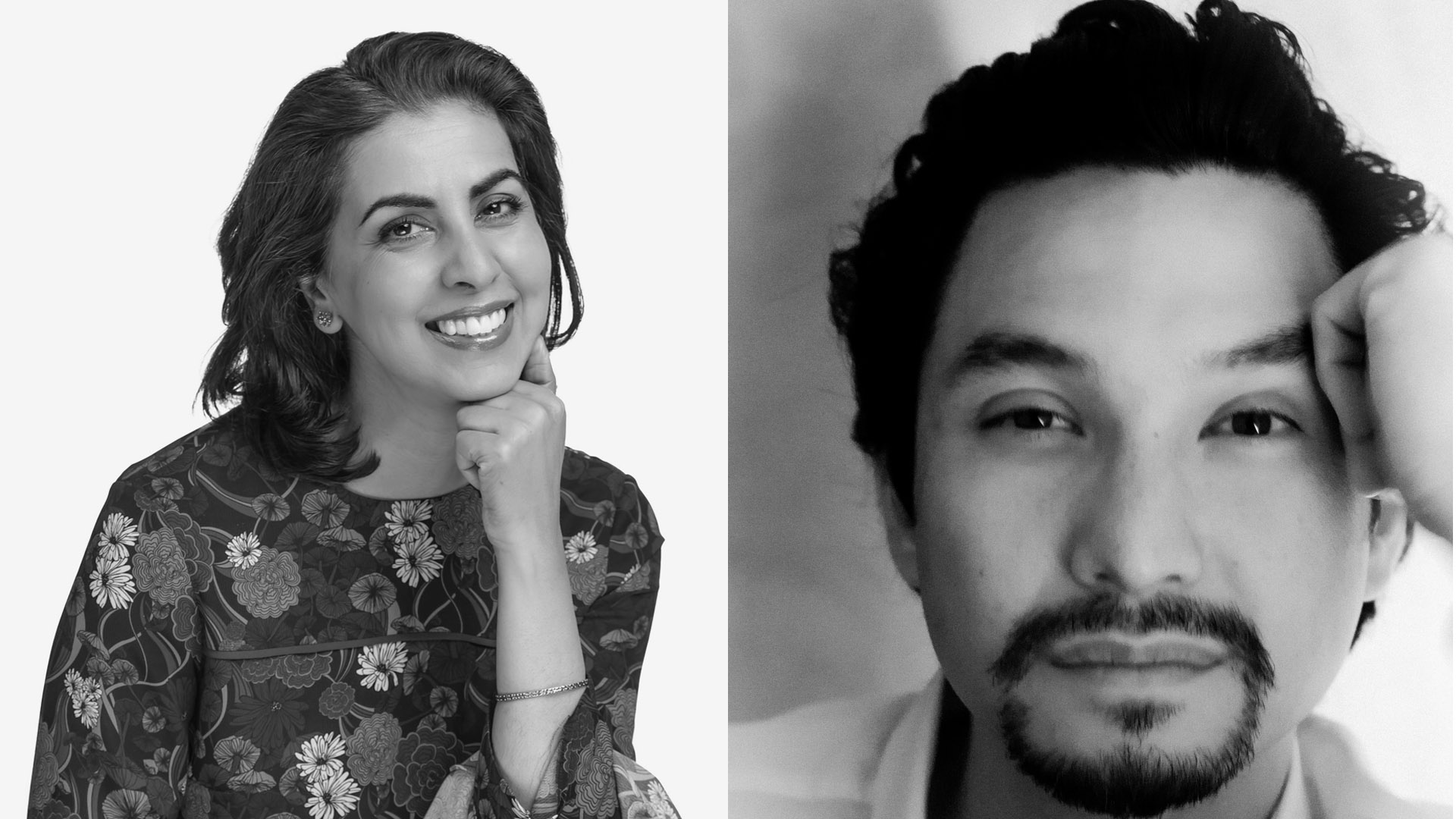 Zarqa Nawaz & Miguel Syjuco headshots