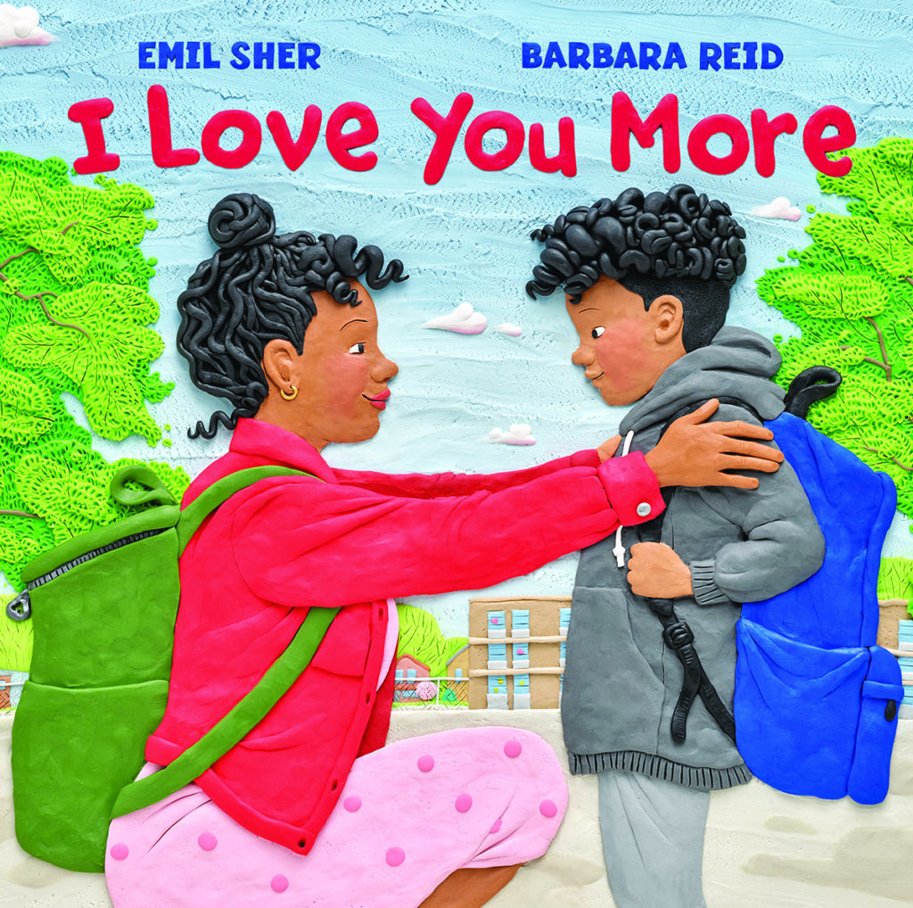 Emil Sher (author) & Barbara Reid (illustrator)'s I Love You More book cover