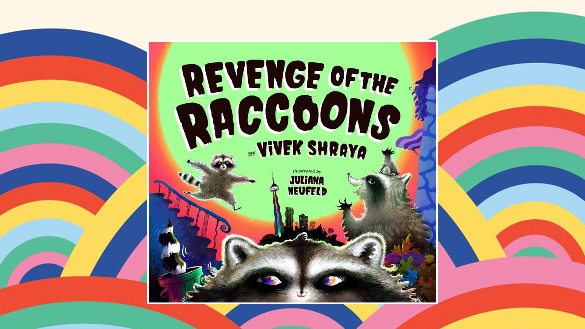 Revenge of the Raccoons book cover