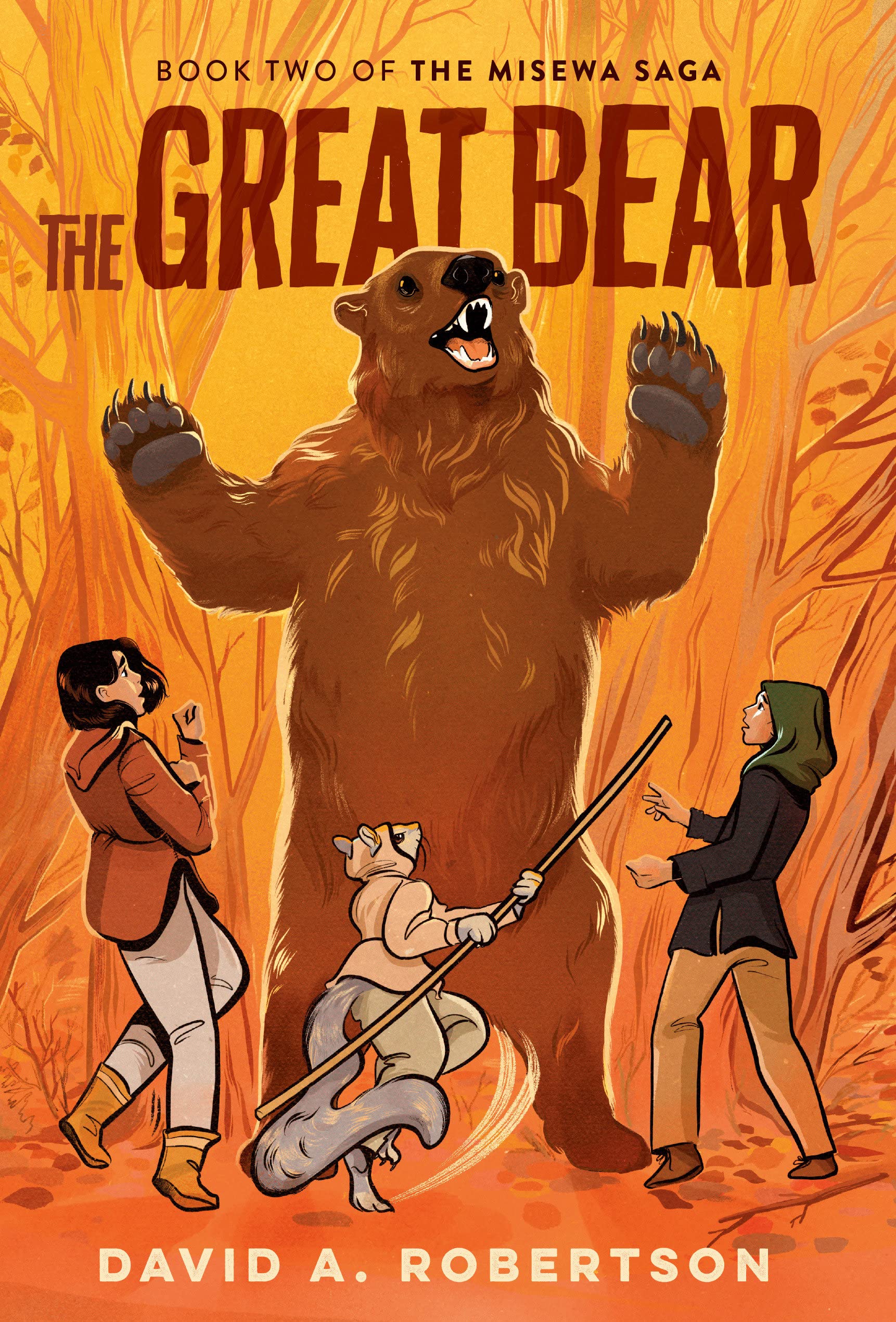 David A. Robertson's The Great Bear The Misewa Saga (book two) book cover