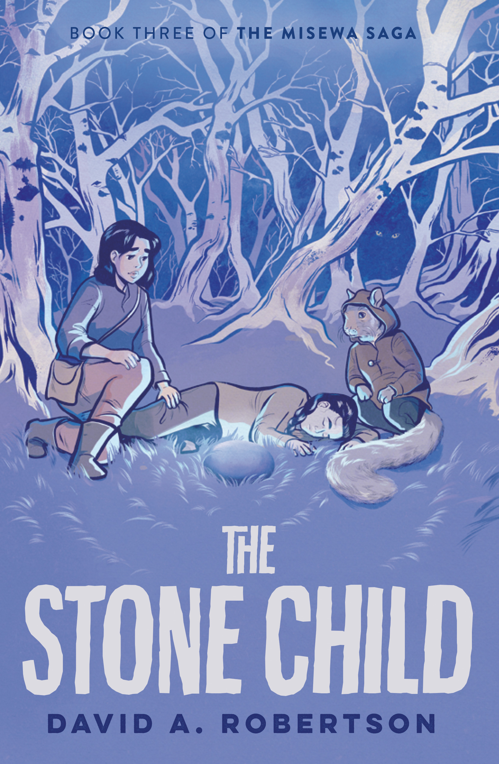 David A. Robertson's The Stone Child book cover