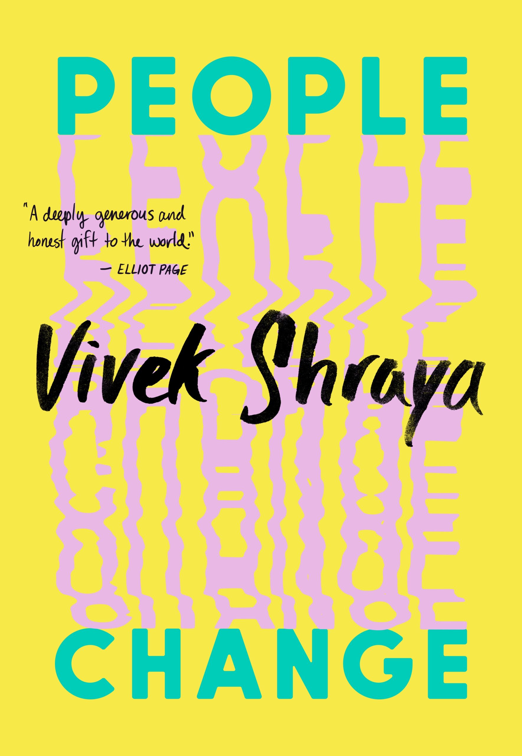 Vivek Shraya's People Change book cover
