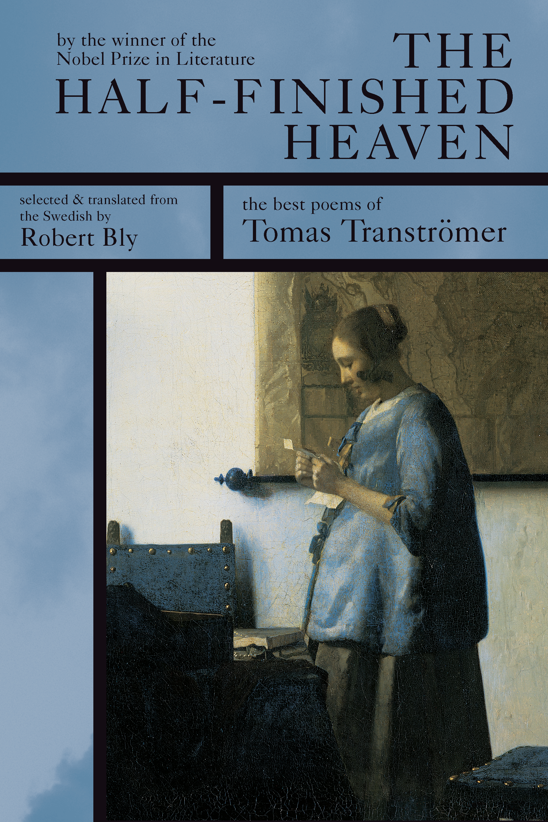 Tomas Tranströmer's The Half Finished Heaven book cover