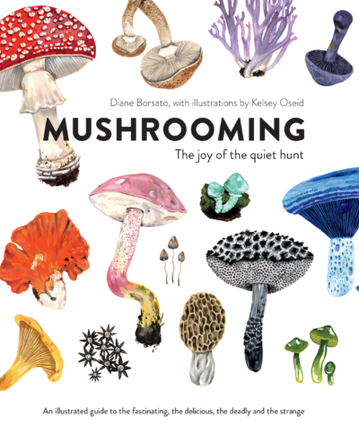 Mushrooming: The Joy of the Quiet Hunt – An Illustrated Guide to the Fascinating, the Delicious, the Deadly and the Strange by Diane Borsato, 