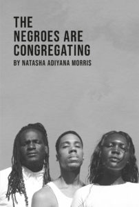 Book cover for The Negroes are Congregating by Natasha Adiyana Morris.