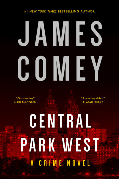 The book cover of James Comey's Central Park West