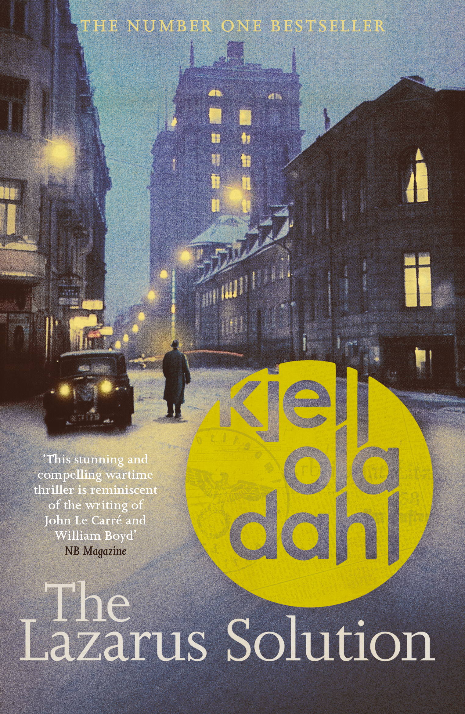 The book cover of Kjell Ola Dahl's The Lazarus Solution
