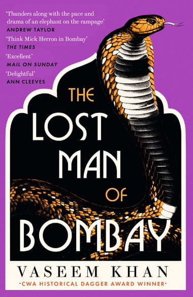 The book cover of Vaseem Khan's The Lost Man of Bombay