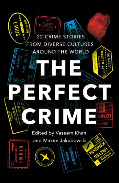 The book cover of Vaseem Khan's The Perfect Crime