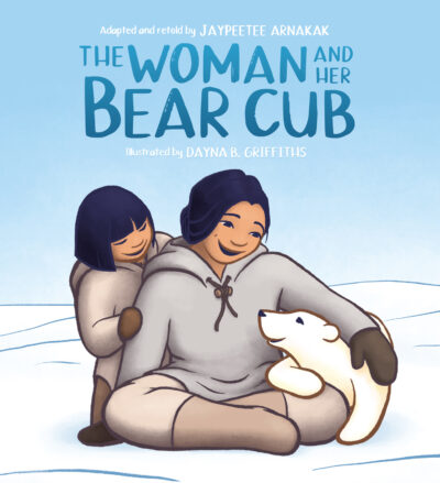 Book cover for The Woman and Her Bear Club by Jaypeetee Arnakak