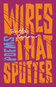 Book cover for Wires that Sputter by Britta Badour