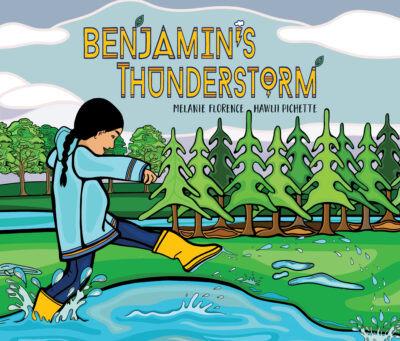 Book cover for Benjamin's Thunderstorm by Melanie Florence