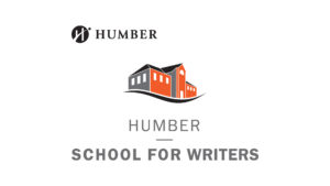 Humber School for Writers logo on a white background