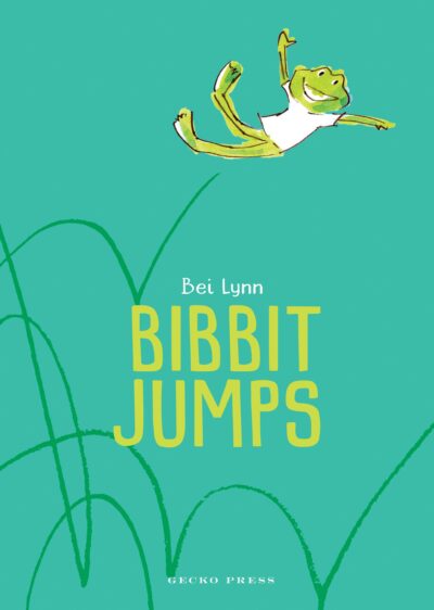 Book cover for Bibbit Jumps by Bei Lynn