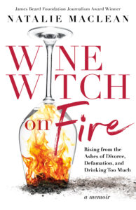 Book cover for Wine Witch on Fire by Natalie Maclean