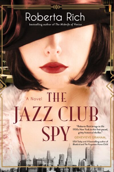 The Jazz Club Spy by Roberta Rich book cover