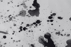 Paint Splatter in black and white