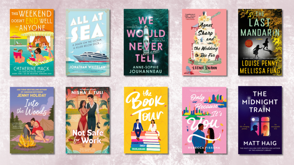 Grid of 10 book covers