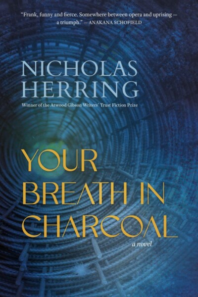 cover of Your Breath in Charcoal